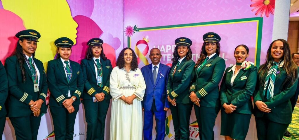 Ethiopian Airlines, all women crew