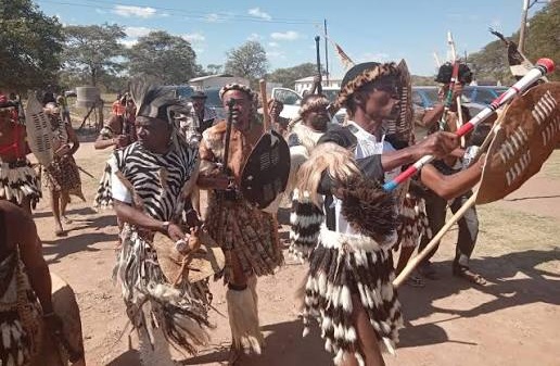 Traditional leaders in Bubi, Matabeleland North province