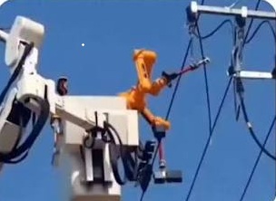 China deploys robot electricians